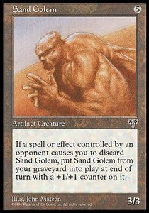Sand Golem - Mirage (Uncommon)