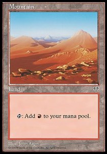 Mountain (V.2) - Mirage (Land)
