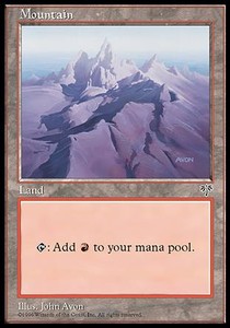 Mountain (V.3) - Mirage (Land)