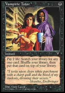 Vampiric Tutor - Visions (Rare)