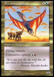 Firestorm Hellkite - Visions (Rare)