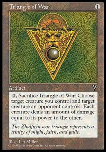 Triangle of War - Visions (Rare)