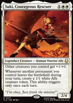 Suki, Courageous Rescuer - Avatar: The Last Airbender (Rare) [TLA-37]