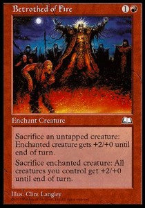 Betrothed of Fire - Weatherlight (Common)