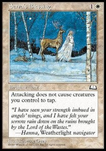 Serra's Blessing - Weatherlight (Uncommon)