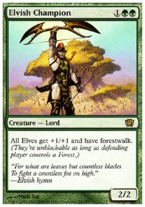 Elvish Champion - Eighth Edition (Rare) [8ED-241]