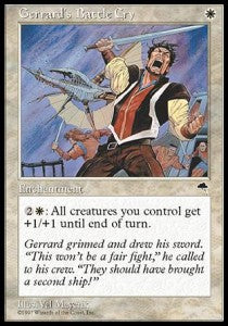 Gerrard's Battle Cry - Tempest (Rare)