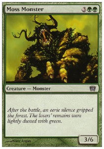 Moss Monster - Eighth Edition (Common) [8ED-267]