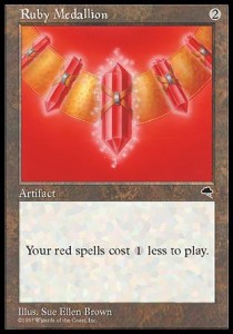 Ruby Medallion - Tempest (Rare)