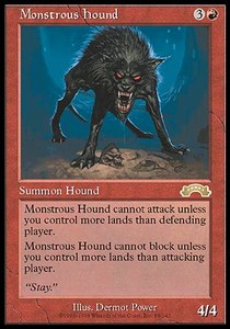 Monstrous Hound - Exodus (Rare) [EXO-89]