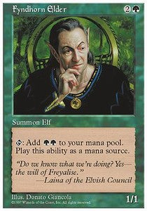 Fyndhorn Elder - Fifth Edition (Uncommon)
