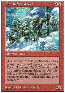 Orcish Squatters - Fifth Edition (Rare)