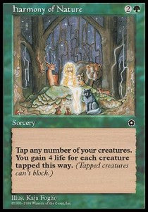 Harmony of Nature - Portal Second Age (Uncommon)