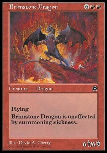 Brimstone Dragon - Portal Second Age (Rare)