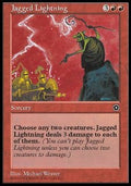 Jagged Lightning - Portal Second Age (Uncommon)