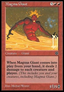 Magma Giant - Portal Second Age (Rare)