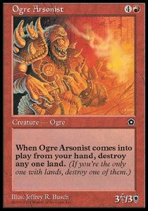 Ogre Arsonist - Portal Second Age (Uncommon)