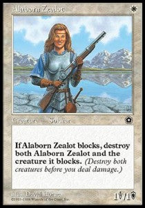 Alaborn Zealot - Portal Second Age (Uncommon)
